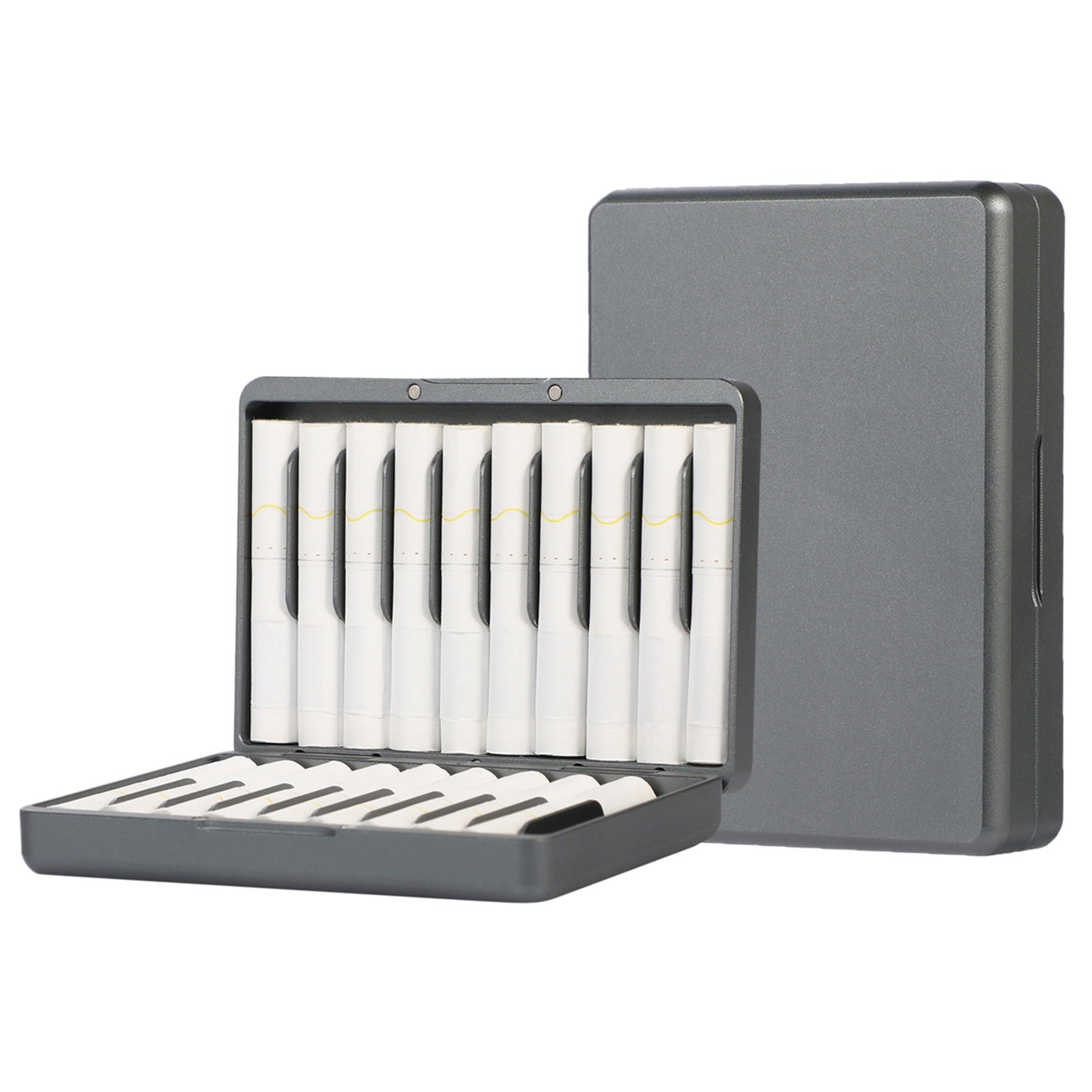 Portable Protective Case Compatible with All IQOS Models Electronic Cigarette Aluminum Alloy Storage Box