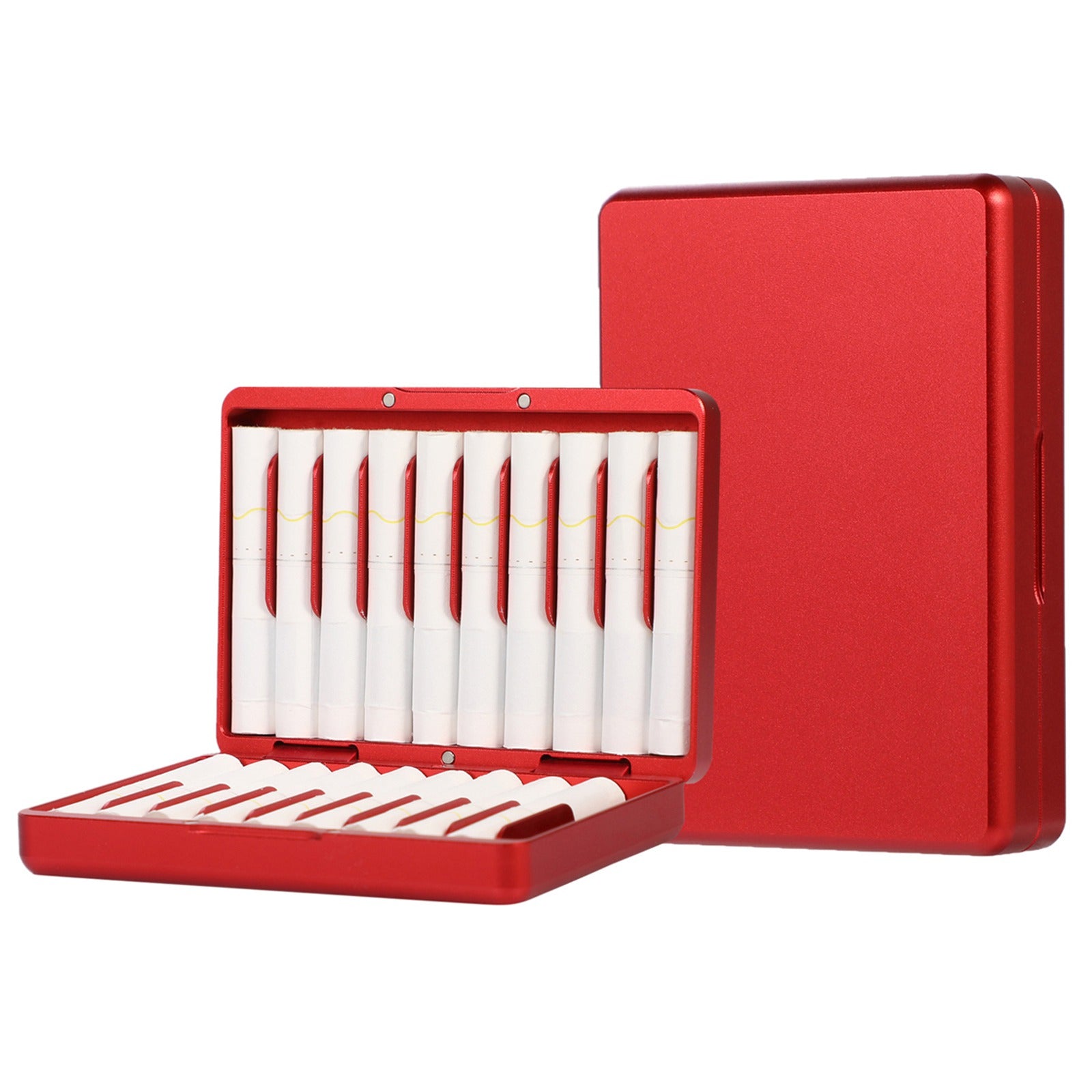 Portable Protective Case Compatible with All IQOS Models Electronic Cigarette Aluminum Alloy Storage Box