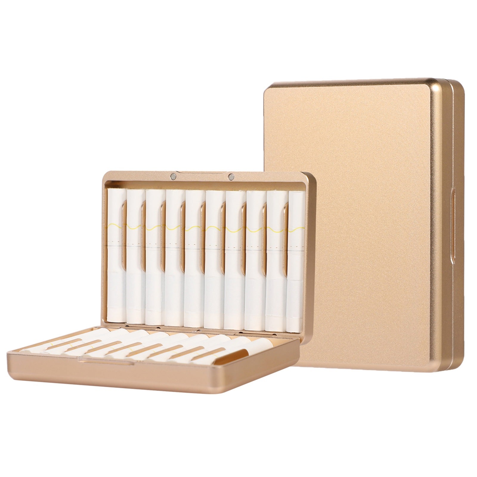 Portable Protective Case Compatible with All IQOS Models Electronic Cigarette Aluminum Alloy Storage Box