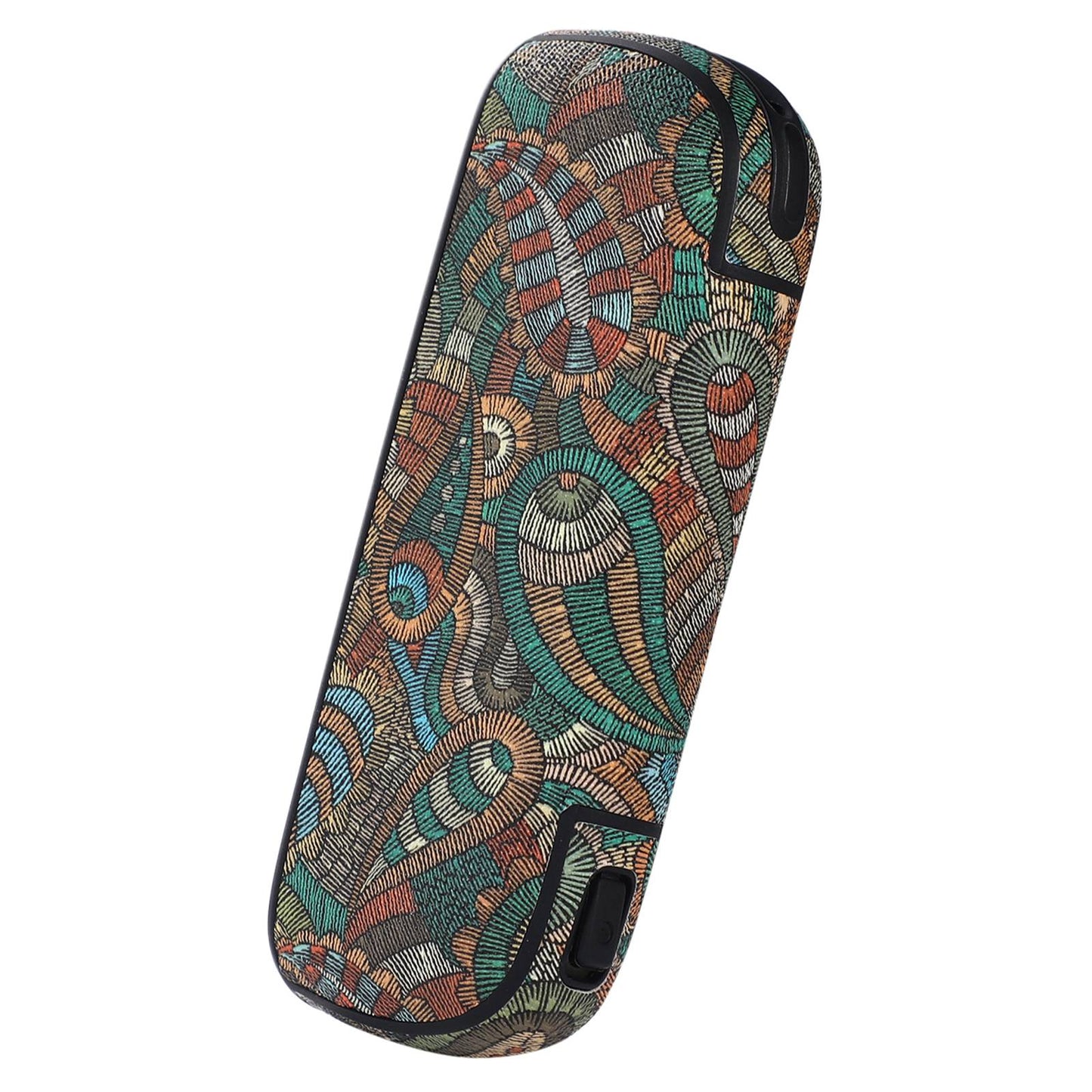 Protective Case for IQOS ILUMA, Stylish Pattern PU Leather + TPU Anti-scratch Dust-proof Cover Protector