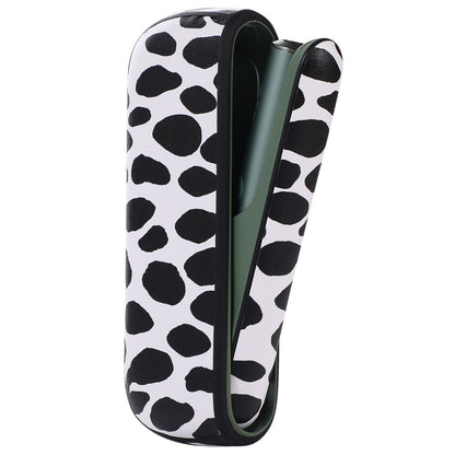 Protective Case for IQOS ILUMA, Stylish Pattern PU Leather + TPU Anti-scratch Dust-proof Cover Protector