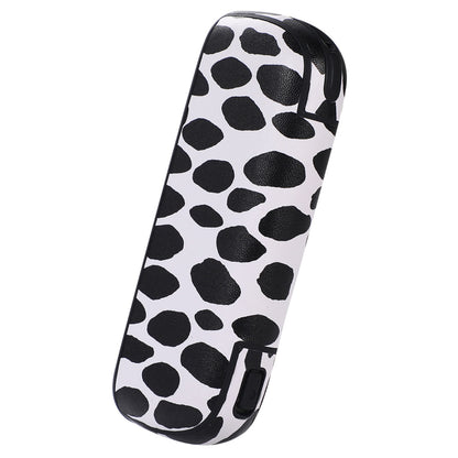 Protective Case for IQOS ILUMA, Stylish Pattern PU Leather + TPU Anti-scratch Dust-proof Cover Protector