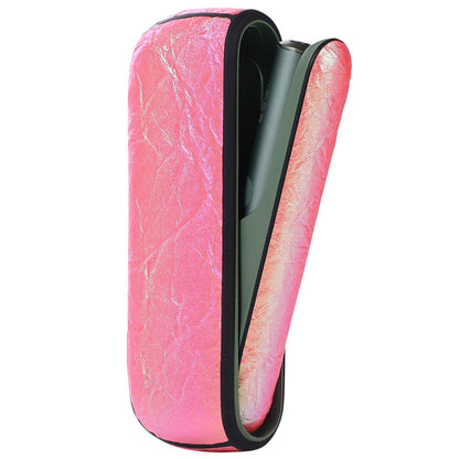 Protective Case for IQOS ILUMA, Stylish Pattern PU Leather + TPU Anti-scratch Dust-proof Cover Protector