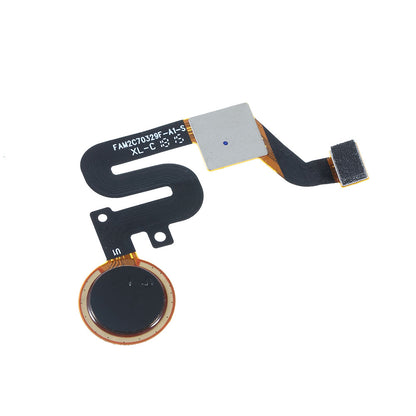 Replacement Home Key Fingerprint Button Flex Cable Part (OEM Disassembly) for Nokia 5.1 Plus / X5 - Black