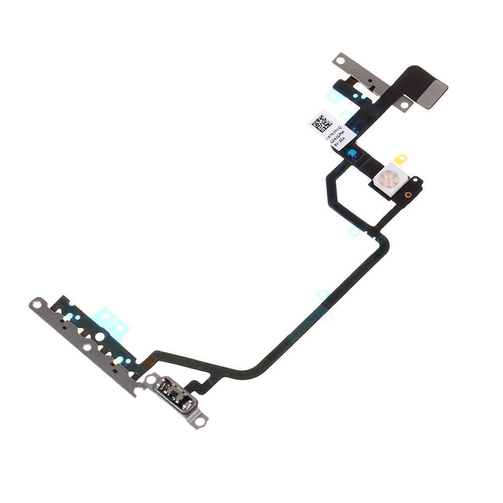 OEM Power On/Off and Volume Buttons Flex Cable for iPhone XR 6.1 inch