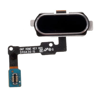 For Samsung Galaxy J7 Prime / On7 (2016) Fingerprint Home Button Flex Cable Part (OEM Disassembly)