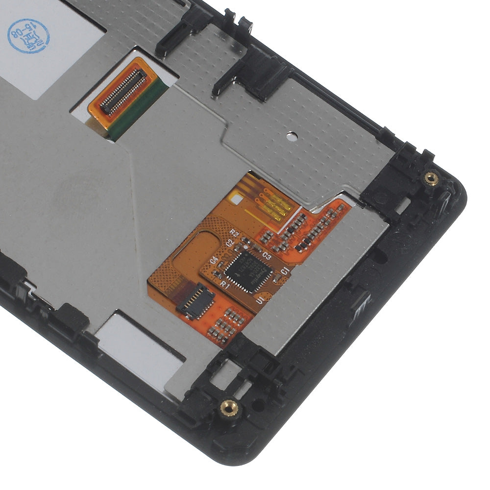 OEM LCD Screen and Digitizer Assembly with Front Housing for Sony Xperia Z1 Compact D5503