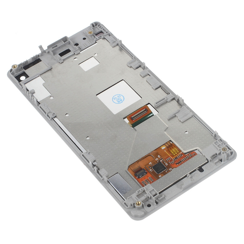 OEM LCD Screen and Digitizer Assembly with Front Housing for Sony Xperia Z1 Compact D5503