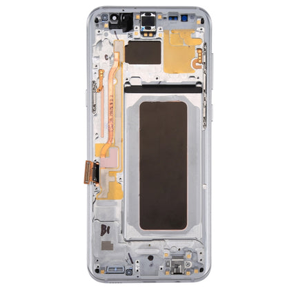 OEM Screen and Digitizer Assembly + Frame + Small Parts Replacement for Samsung Galaxy S8+ G955