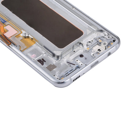 OEM Screen and Digitizer Assembly + Frame + Small Parts Replacement for Samsung Galaxy S8+ G955