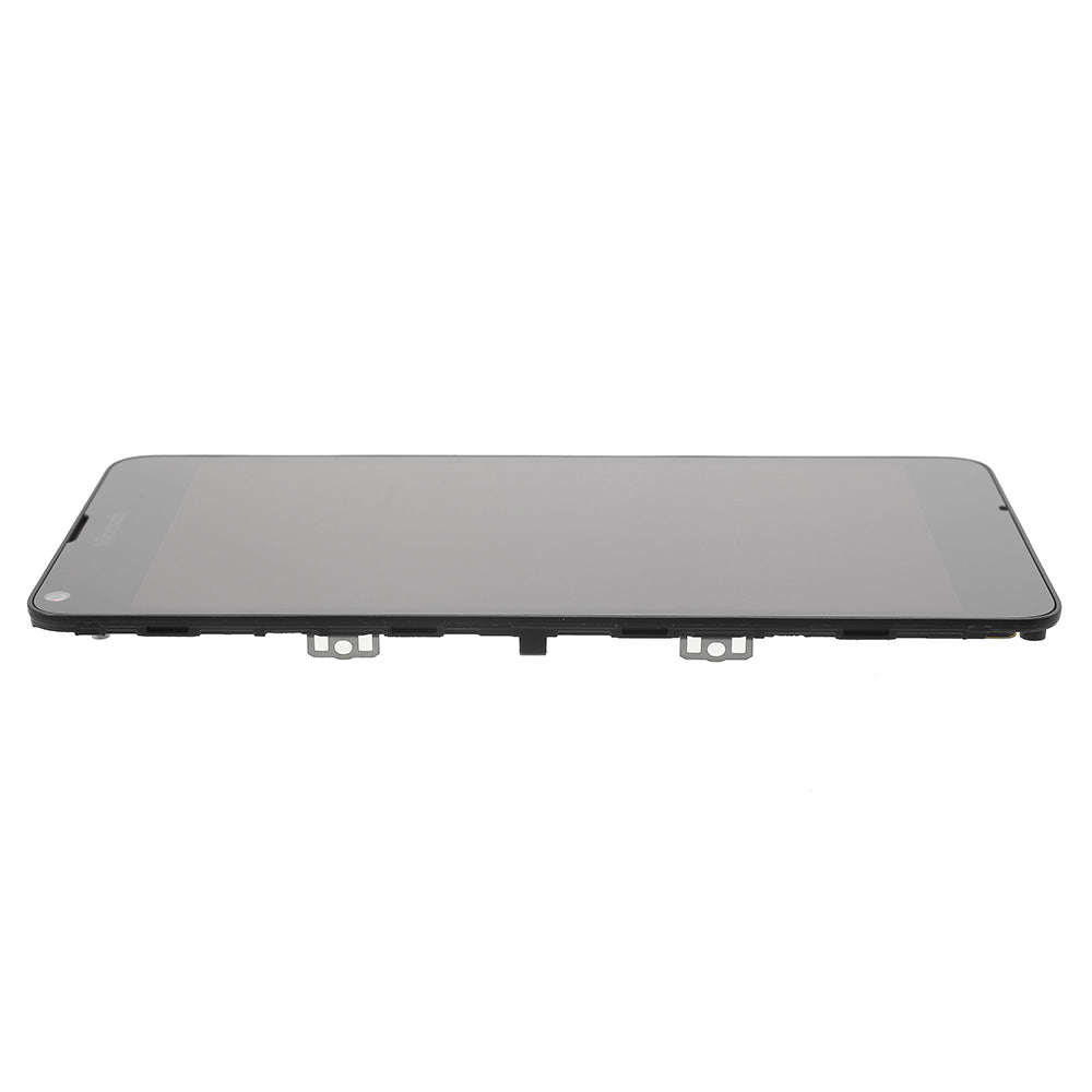 OEM Screen and Digitizer Assembly + Frame for Microsoft Lumia 640 - Black