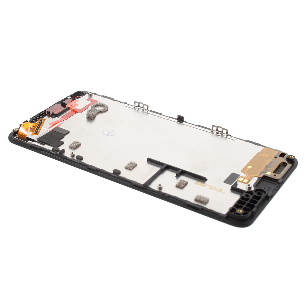 OEM Screen and Digitizer Assembly + Frame for Microsoft Lumia 640 - Black