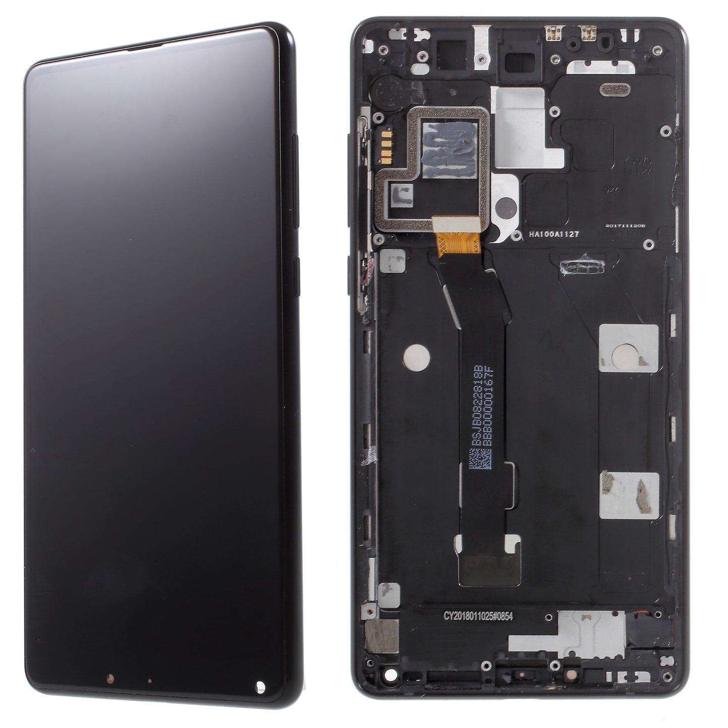 LCD Screen and Digitizer Assembly + Frame for Xiaomi Mi Mix 2