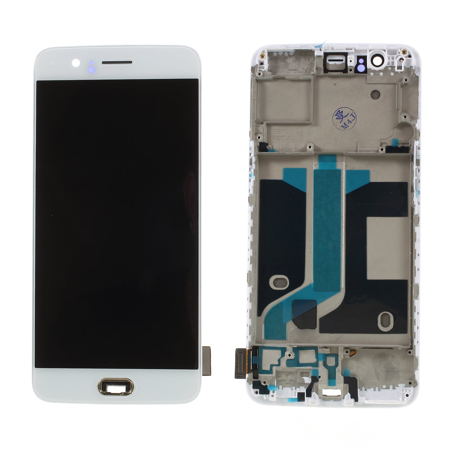 OEM LCD Screen and Digitizer Assembly + Frame Replacement for OnePlus 5