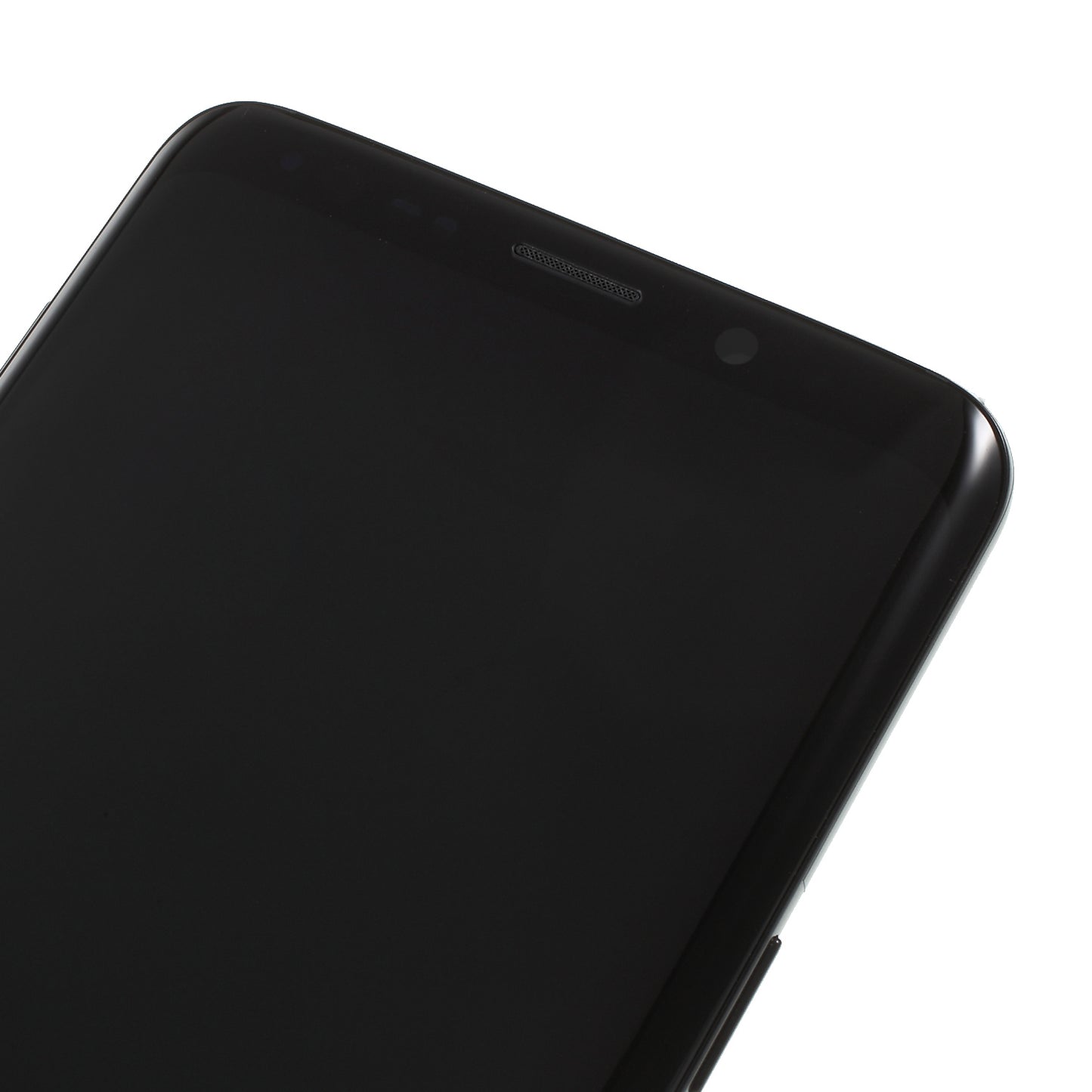 OEM LCD Screen and Digitizer Assembly + Frame Part (without Logo) for Samsung Galaxy S9 G960 - Black