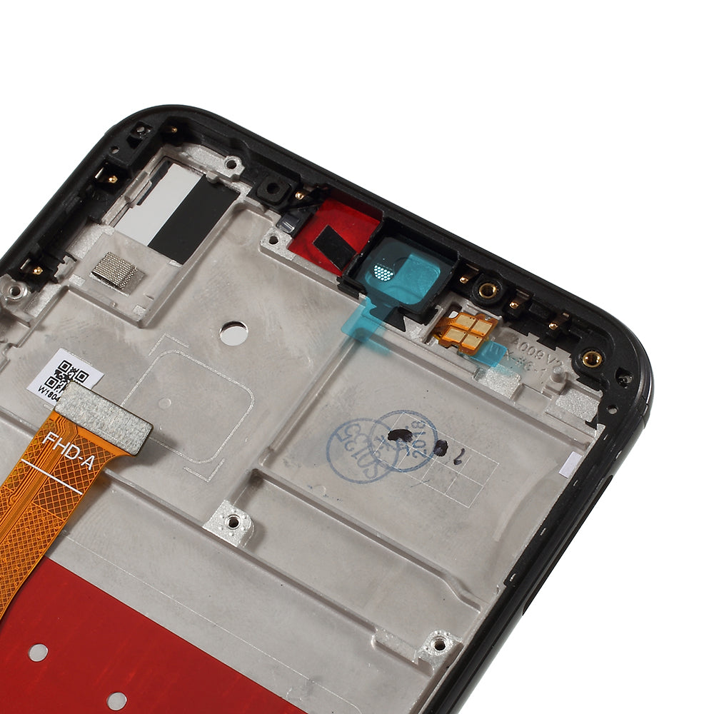 LCD Screen and Digitizer Assembly + Frame Replacement Part for Huawei P20 Lite / Nova 3e
