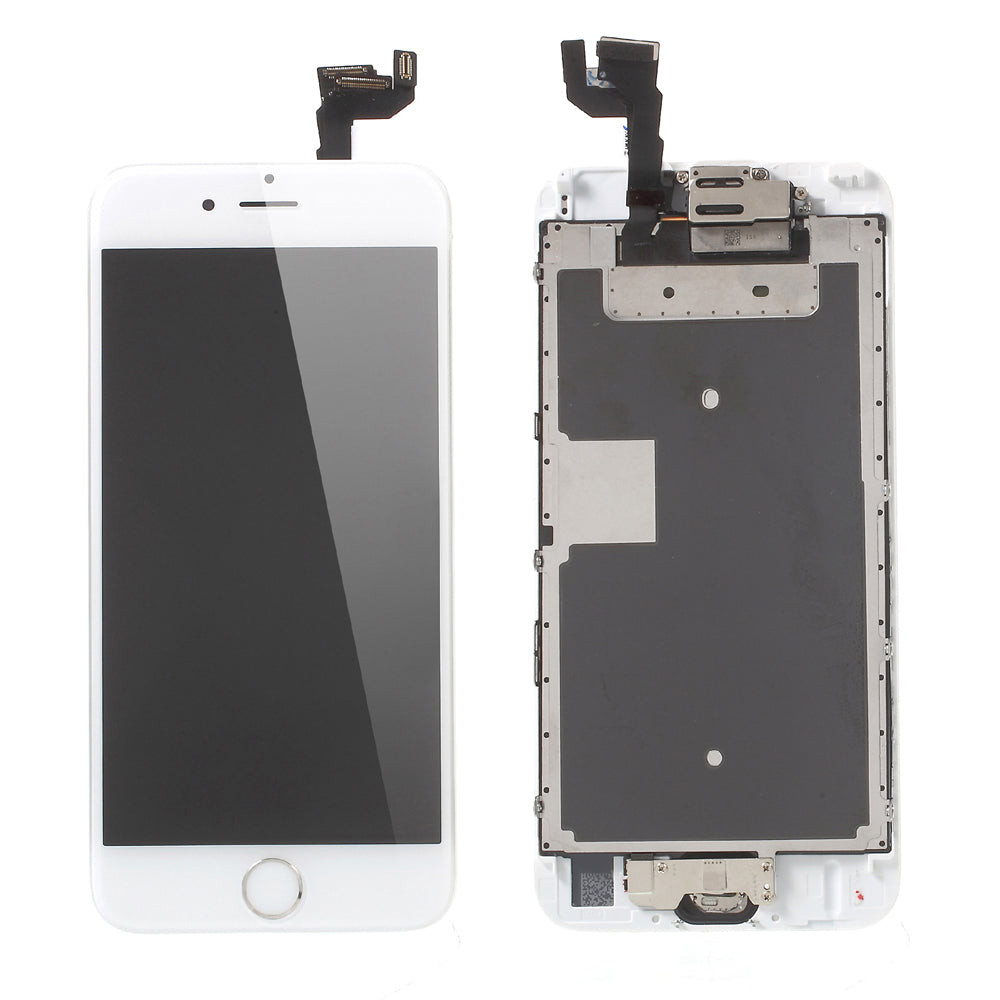 For iPhone 6s Plus LCD Screen and Digitizer Assembly with Frame and Small Parts (Made by China Manufacturer, 380-450cd/m2 Brightness)