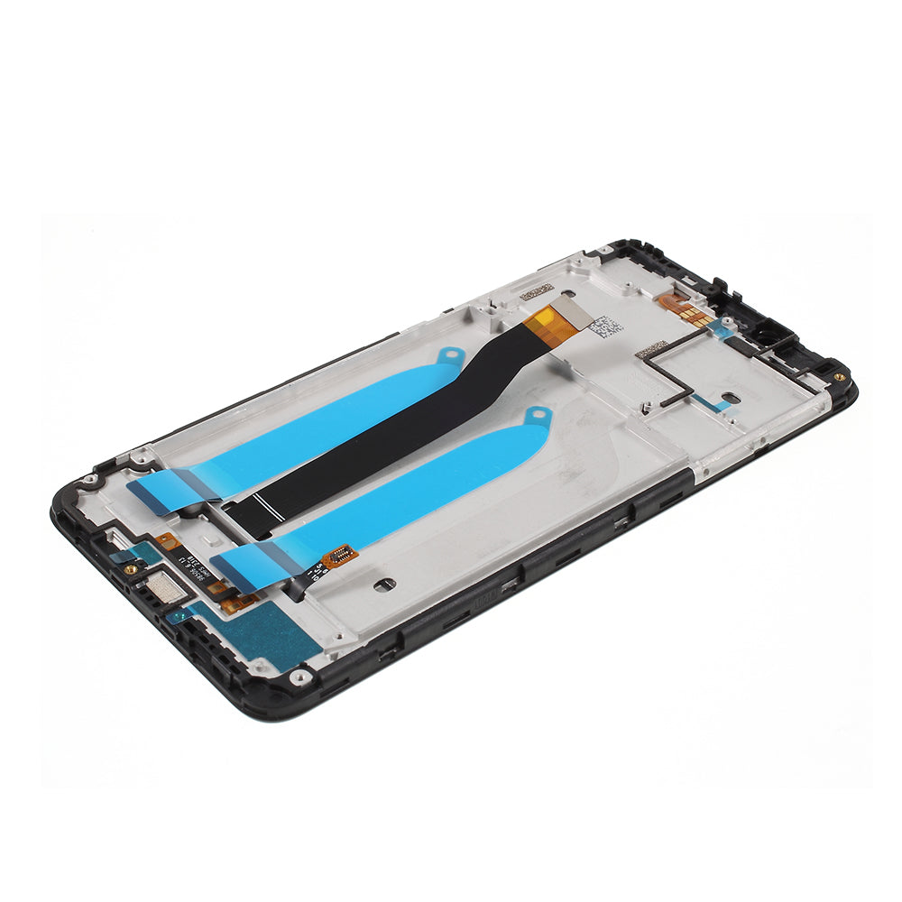 LCD Screen and Digitizer Assembly + Frame Replacement Part (without Logo) for Xiaomi Redmi 6A (Single 12MP Rear Camera) / Redmi 6 (Dual Camera: 12MP+5MP)
