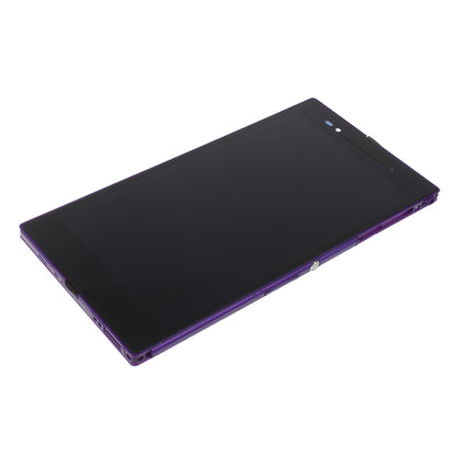 LCD Screen and Digitizer Assembly with Frame for Sony Xperia Z Ultra XL39h C6806