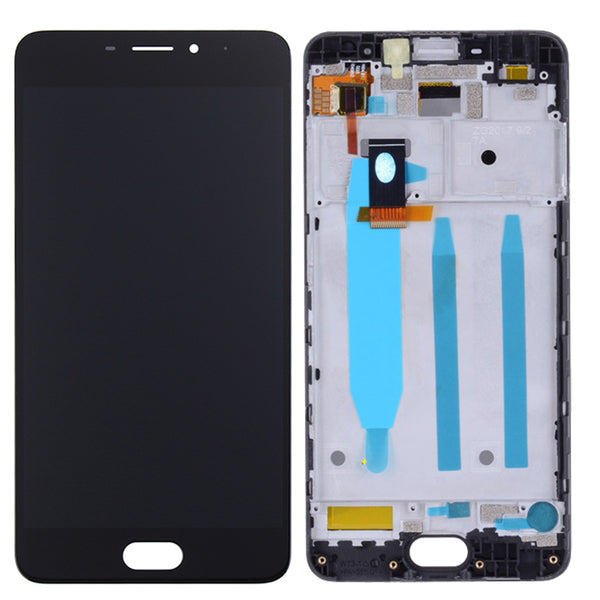 OEM LCD Screen and Digitizer + Assembly Frame Part Replacement for Meizu M6 M711H