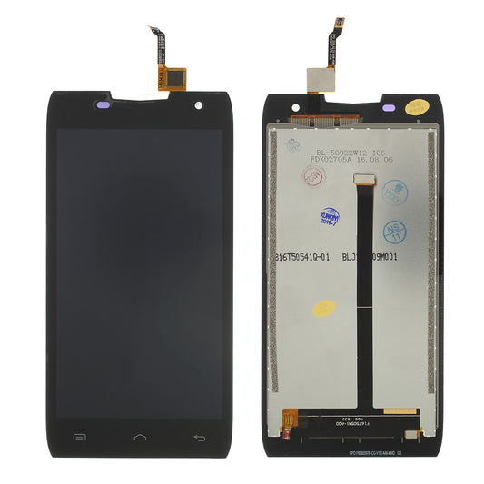 OEM LCD Screen and Digitizer Assembly Repair Part for Doogee T5 / T5 Lite - Black