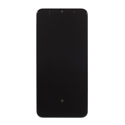 OEM LCD Screen and Digitizer + Assembly Frame Part (without Logo) for Samsung Galaxy A50 A505 SM-A505F - Black