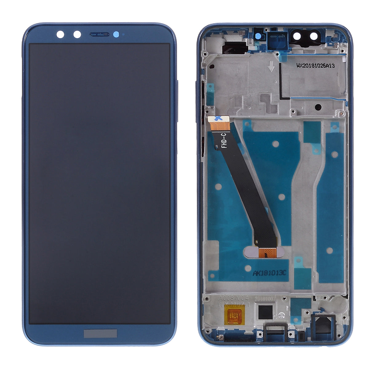 LCD Screen and Digitizer Assembly + Frame Replacement for Huawei Honor 9 Lite