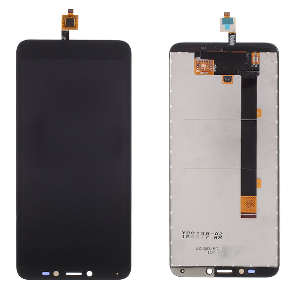 LCD Screen and Digitizer Assembly + Frame Part for Alcatel 1V (2019)