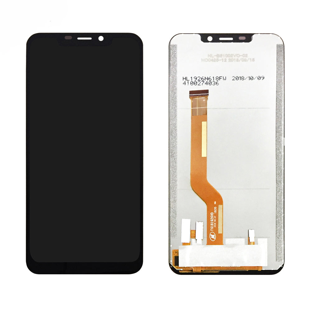 OEM LCD Screen and Digitizer Assembly for Oukitel C12 Pro (without Logo) - Black