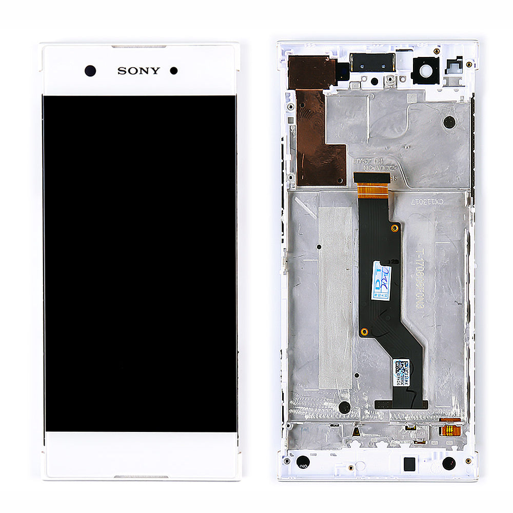 LCD Screen and Digitizer Assembly with Frame for Sony Xperia XA1