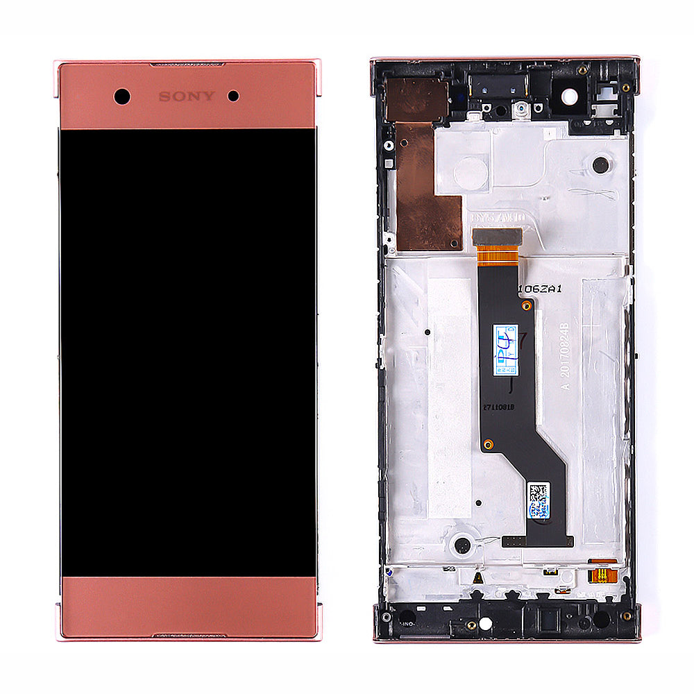 LCD Screen and Digitizer Assembly with Frame for Sony Xperia XA1