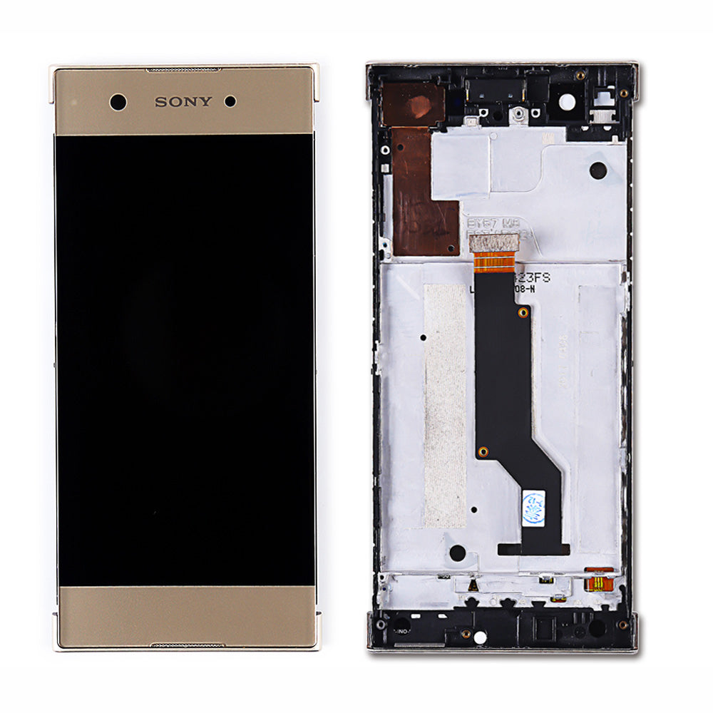 LCD Screen and Digitizer Assembly with Frame for Sony Xperia XA1