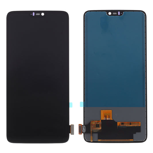 LCD Screen and Digitizer Assembly Part (TFT Version) (without Logo) for OnePlus 6 - Black