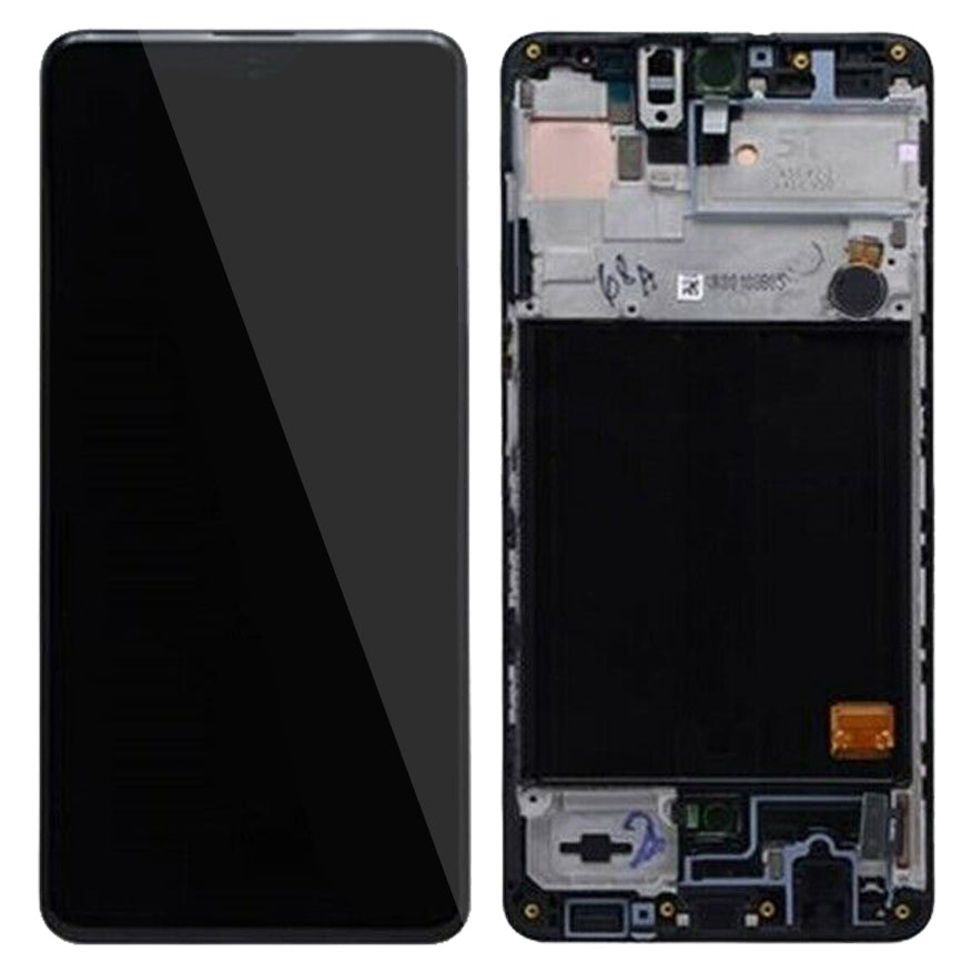 OEM LCD Screen and Digitizer Assembly + Frame Replace Part (without Logo) for Samsung Galaxy A51 A515