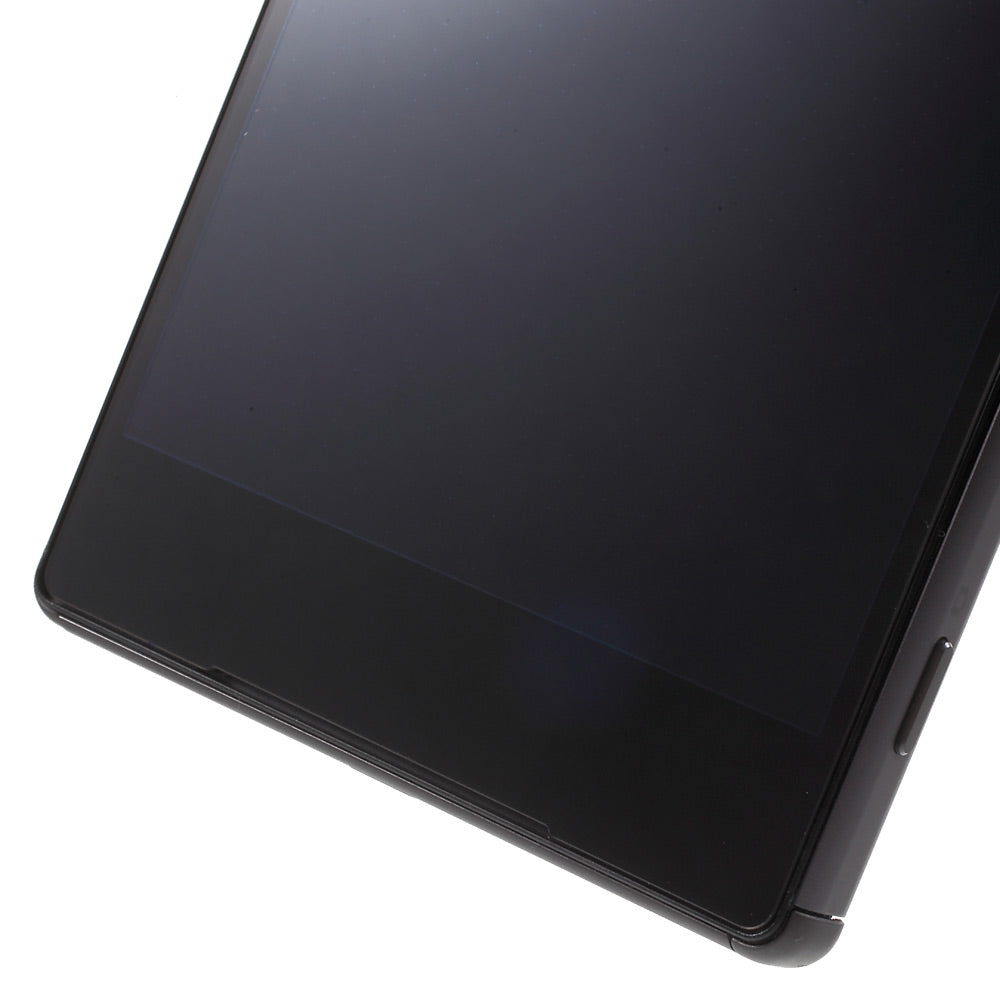 LCD Screen and Digitizer Assembly with Front Housing for Sony Xperia Z5 (OEM material assembly)
