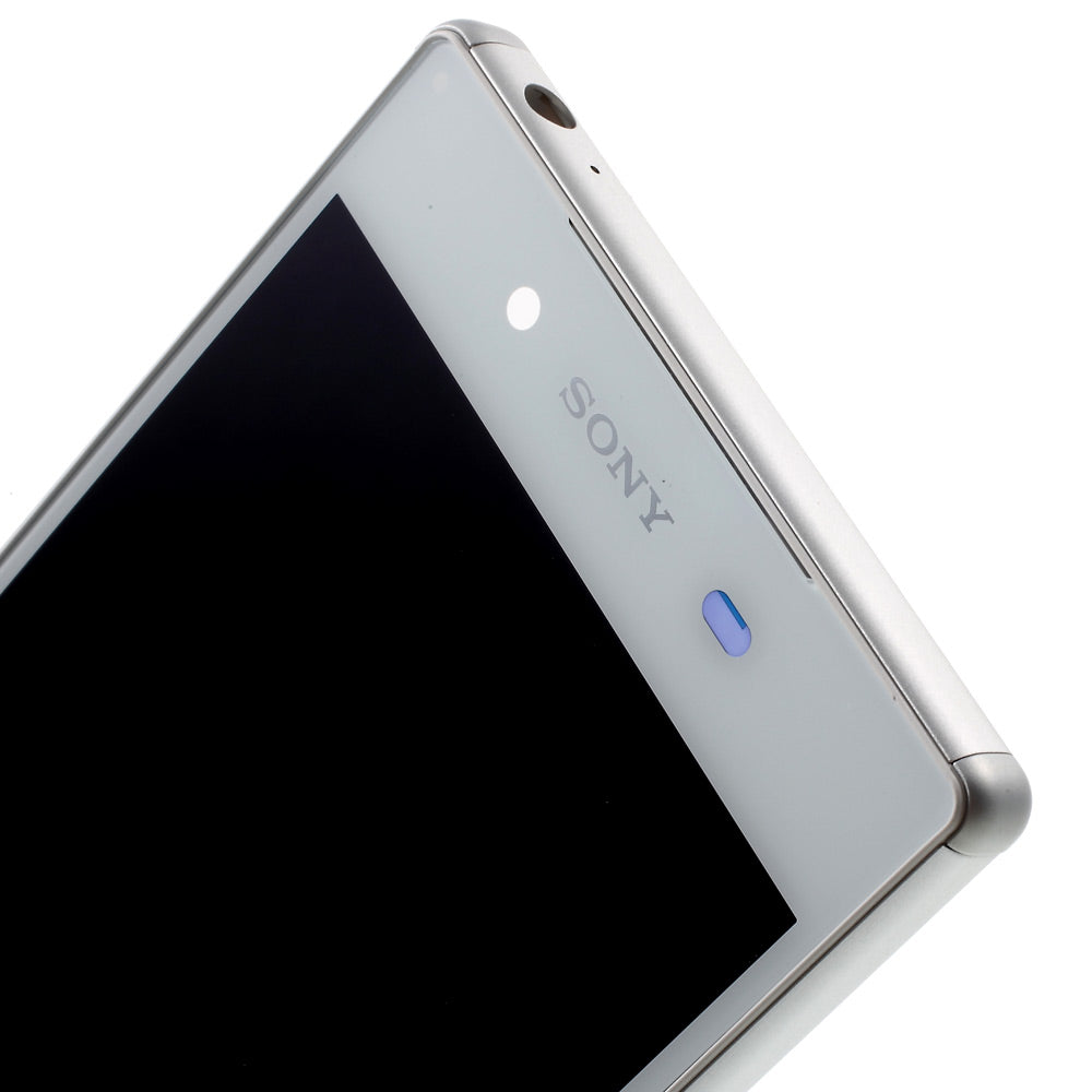 LCD Screen and Digitizer Assembly with Front Housing for Sony Xperia Z5 (OEM material assembly)