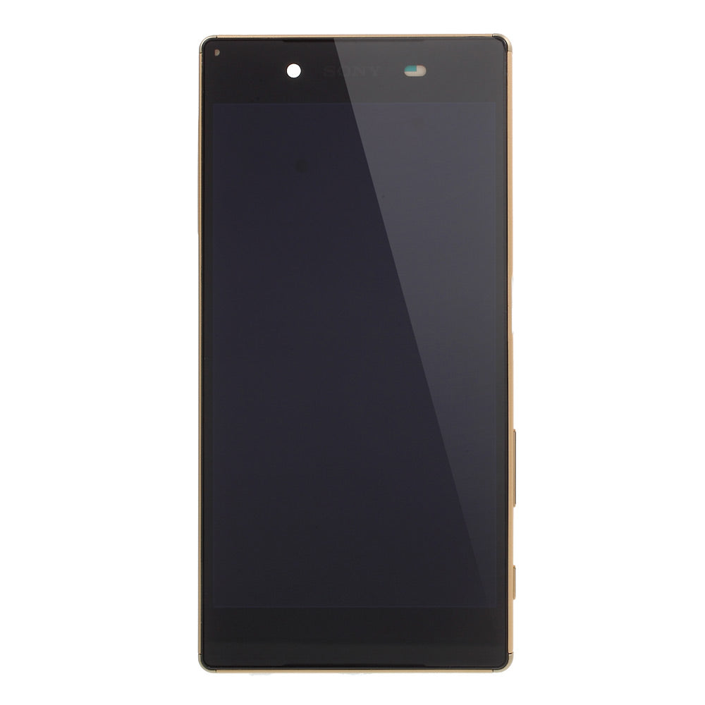 LCD Screen and Digitizer Assembly with Front Housing for Sony Xperia Z5 (OEM material assembly)