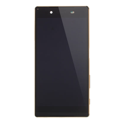 LCD Screen and Digitizer Assembly with Front Housing for Sony Xperia Z5 (OEM material assembly)