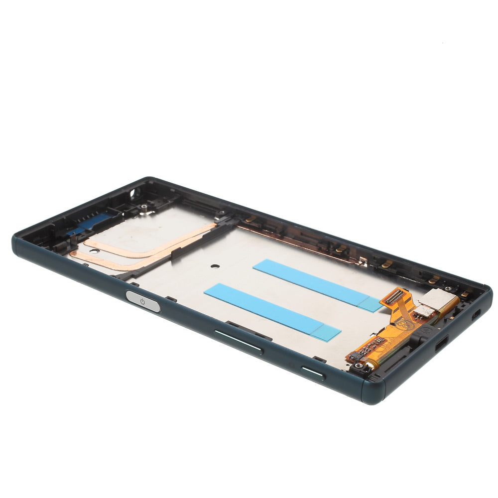 LCD Screen and Digitizer Assembly with Front Housing for Sony Xperia Z5 (OEM material assembly)