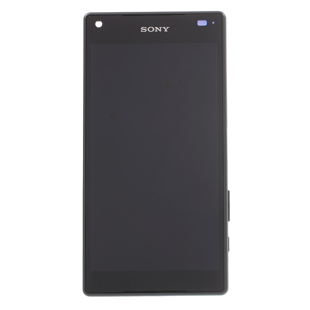 LCD Screen and Digitizer Assembly with Front Housing for Sony Xperia Z5 Compact (OEM material assembly)