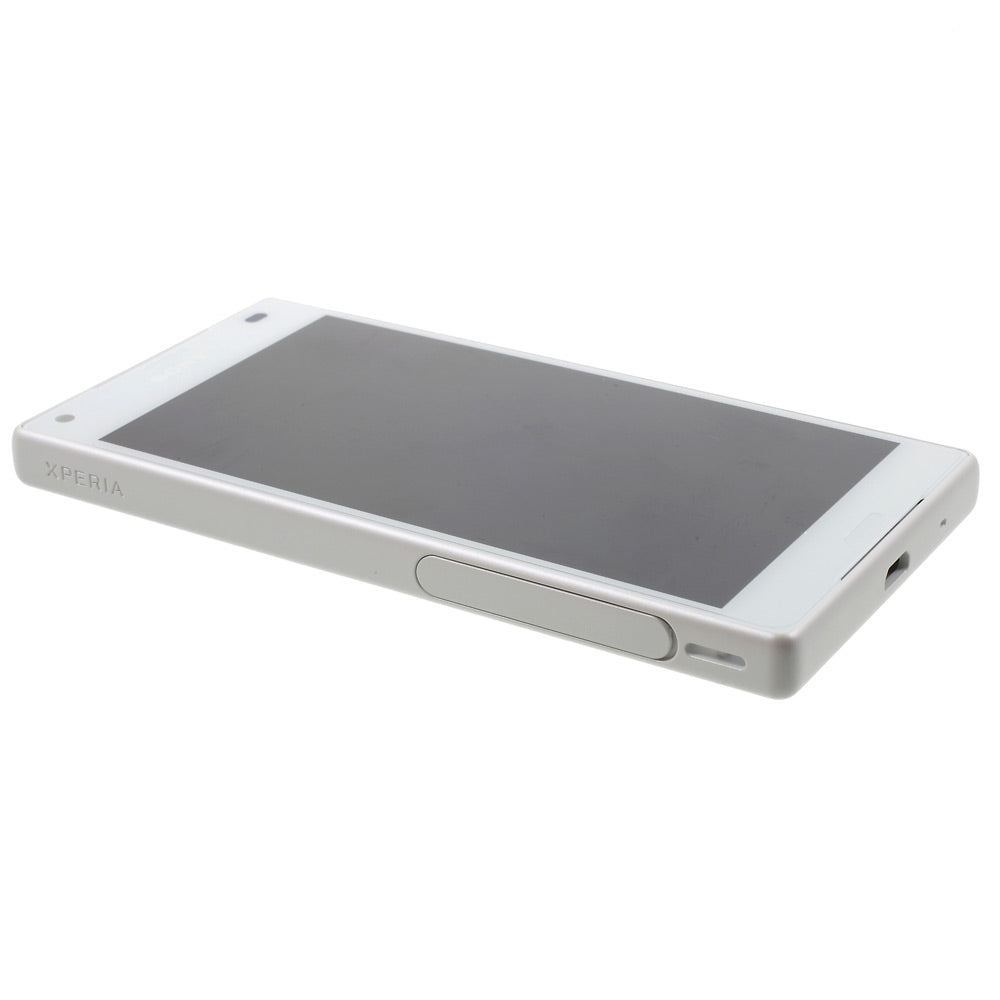 LCD Screen and Digitizer Assembly with Front Housing for Sony Xperia Z5 Compact (OEM material assembly)