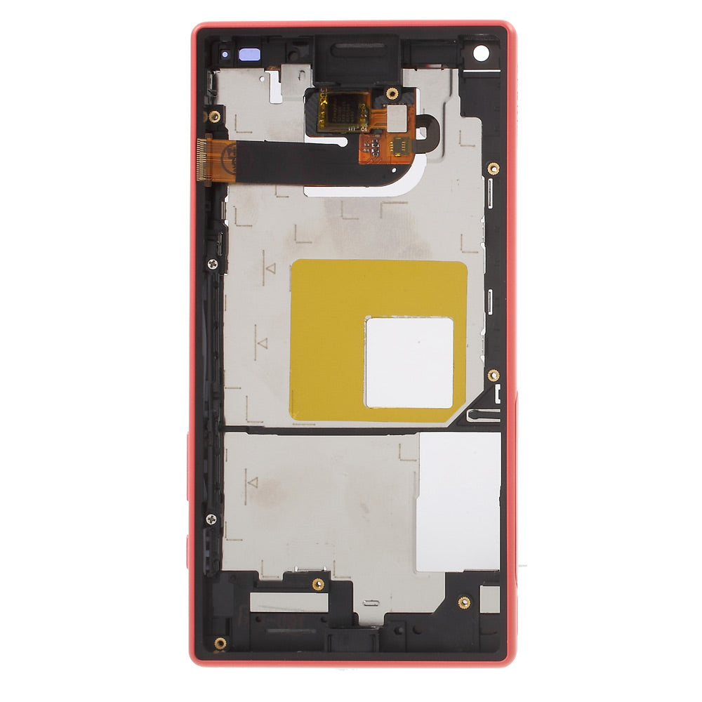 LCD Screen and Digitizer Assembly with Front Housing for Sony Xperia Z5 Compact (OEM material assembly)