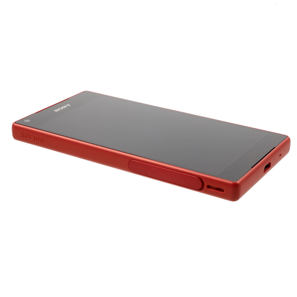LCD Screen and Digitizer Assembly with Front Housing for Sony Xperia Z5 Compact (OEM material assembly)