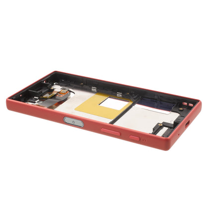 LCD Screen and Digitizer Assembly with Front Housing for Sony Xperia Z5 Compact (OEM material assembly)