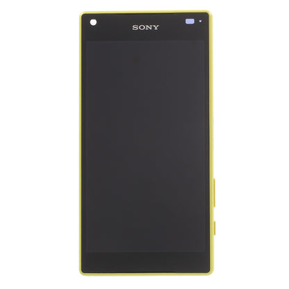 LCD Screen and Digitizer Assembly with Front Housing for Sony Xperia Z5 Compact (OEM material assembly)