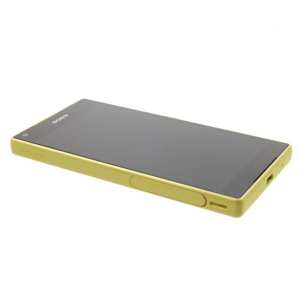 LCD Screen and Digitizer Assembly with Front Housing for Sony Xperia Z5 Compact (OEM material assembly)