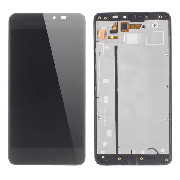 LCD Screen and Digitizer Assembly with Frame for Microsoft Lumia 640 XL (OEM Material Assembly)