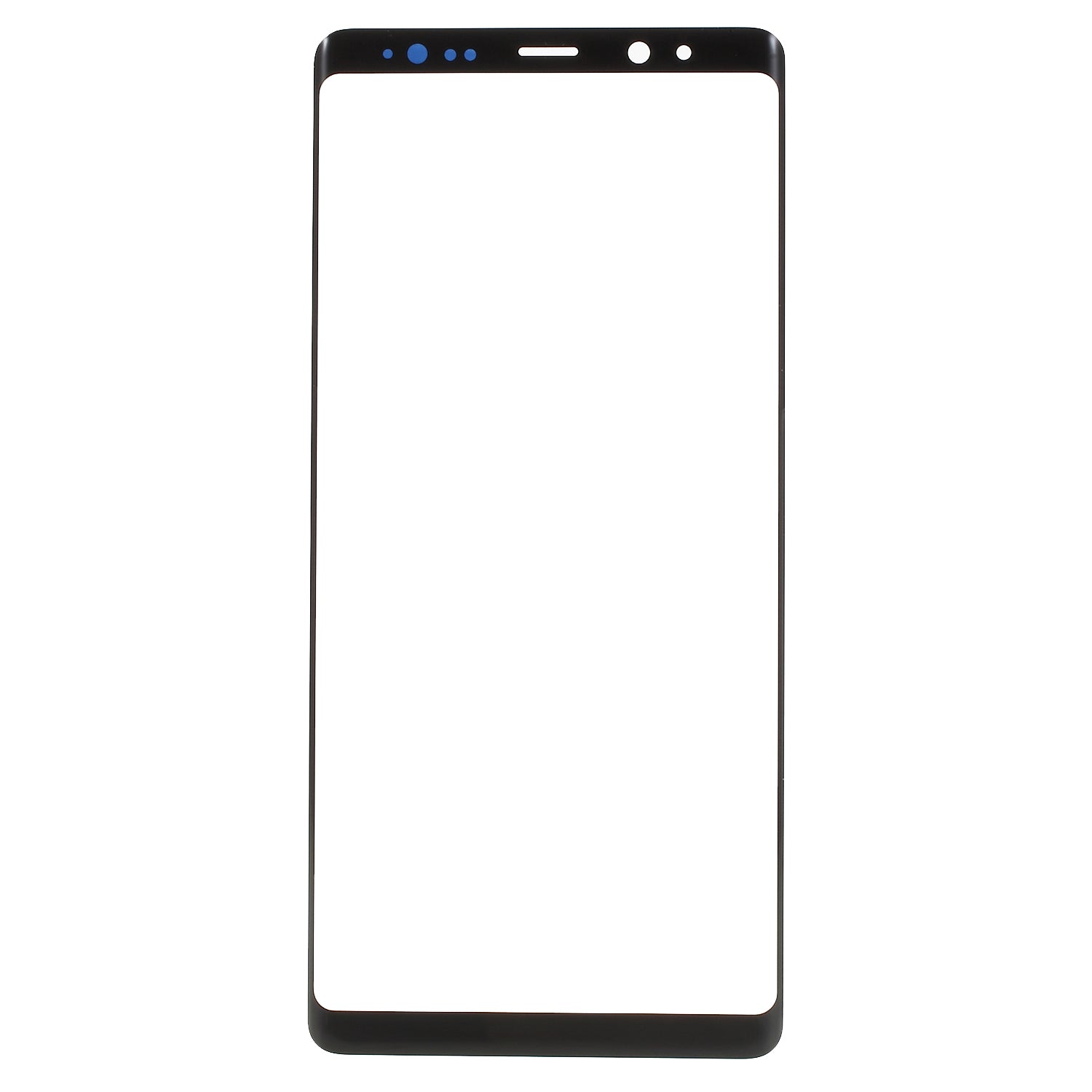 Front Glass Lens Replacement Part for Samsung Galaxy Note 8 (without Logo)