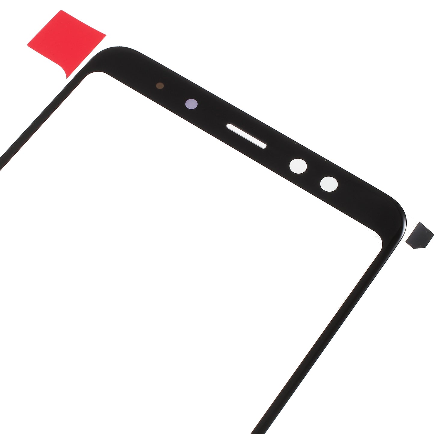 OEM Front Screen Glass Lens Replace Part for Samsung Galaxy A8+ (2018) A730 (without Logo)