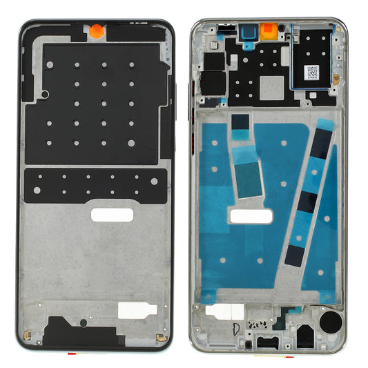 For Huawei nova 4e OEM Front Housing Frame + Earpiece Mesh Replacement Part